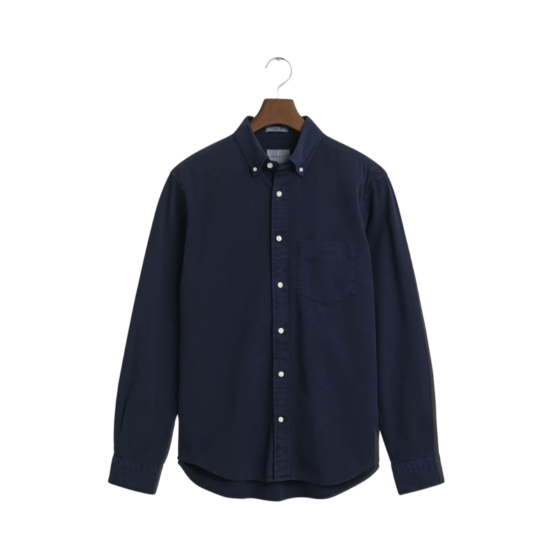Gmnt Dyed Twill Shirt - Evening Blue