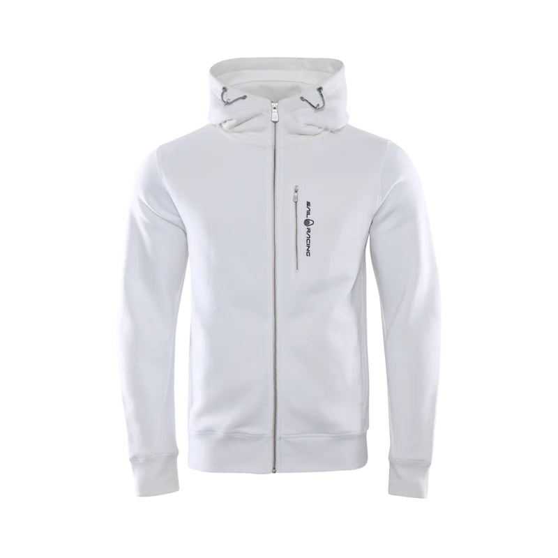 Bowman Zip Hood - White