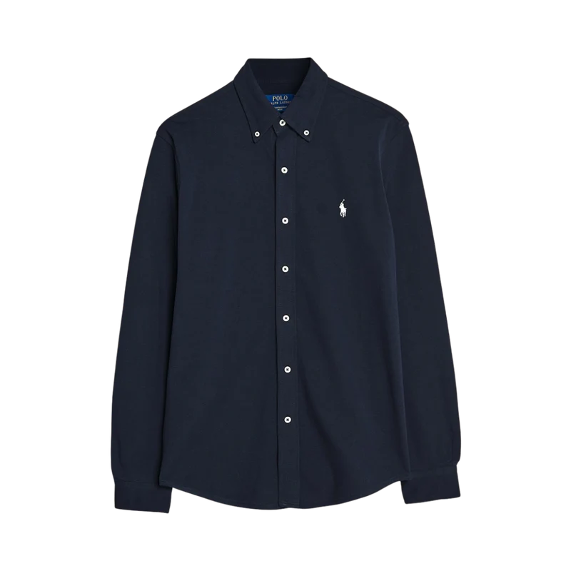 Featherweight Mesh Oxford Shirt - Aviator Navy