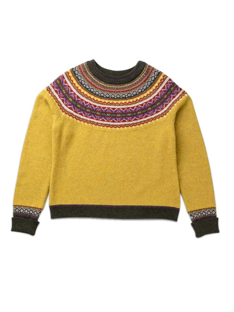 Gul Alpine Fair Isle Short Sweater