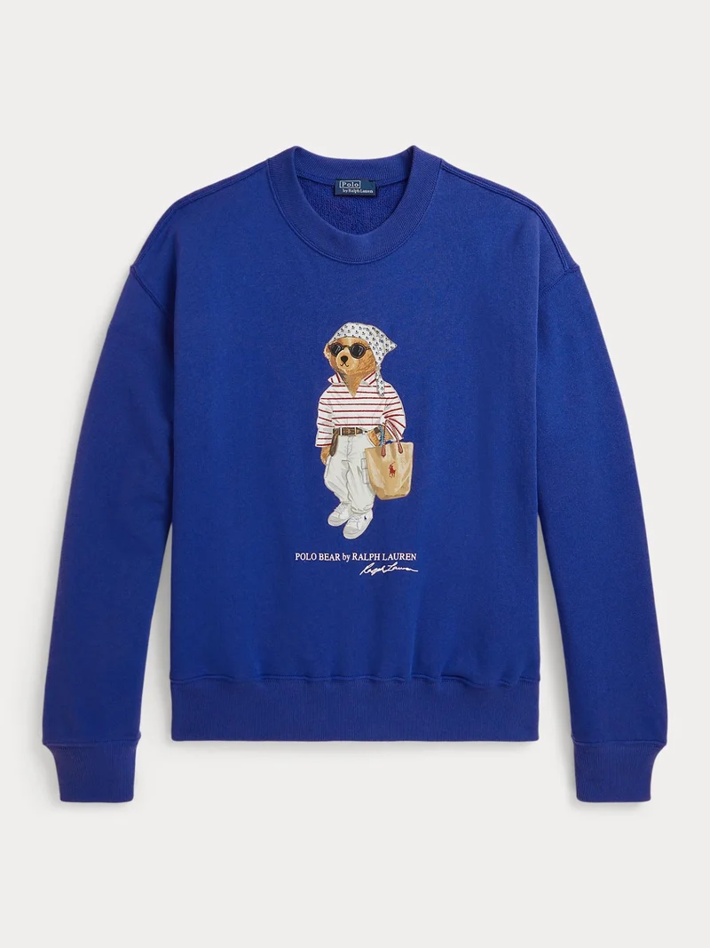 Blå Polo Bear Sweatshirt