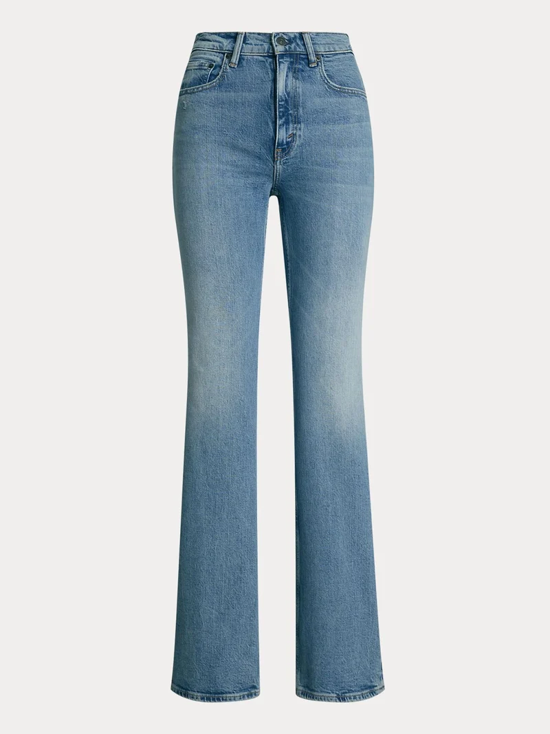 Ljus Denim Bootcut Jeans