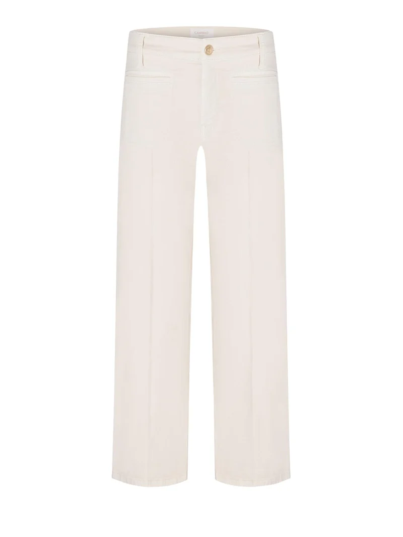 Ecru Tess Cropped Jeans