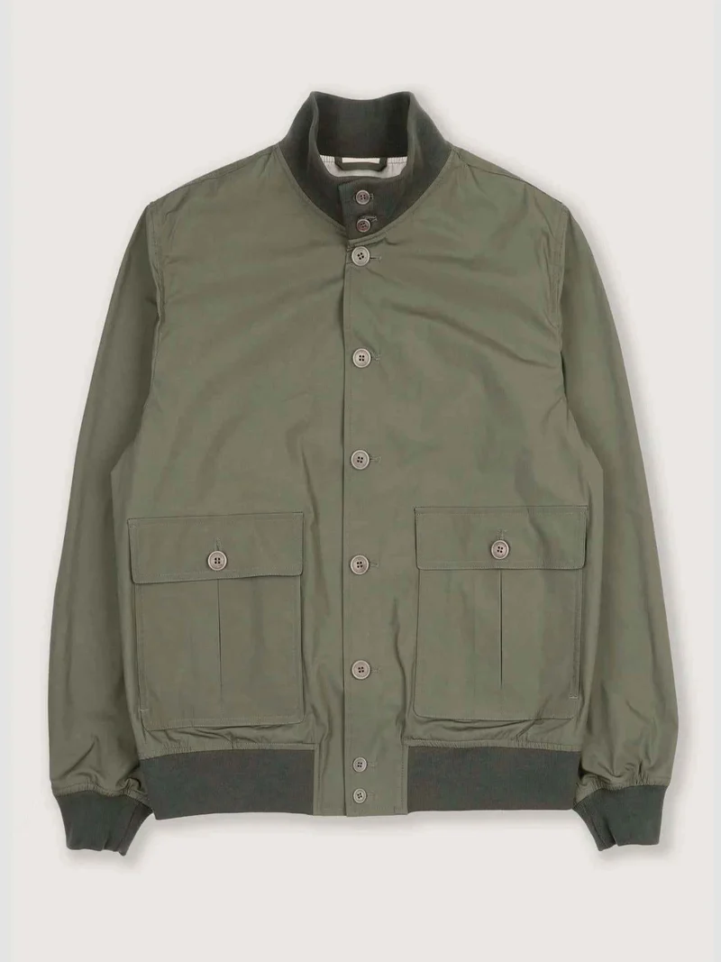 Grön Valstarino Cotton Jacket