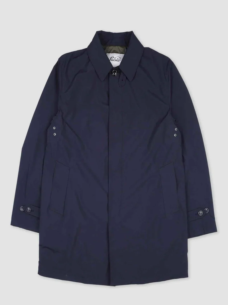 Navy Packable Milano Coat