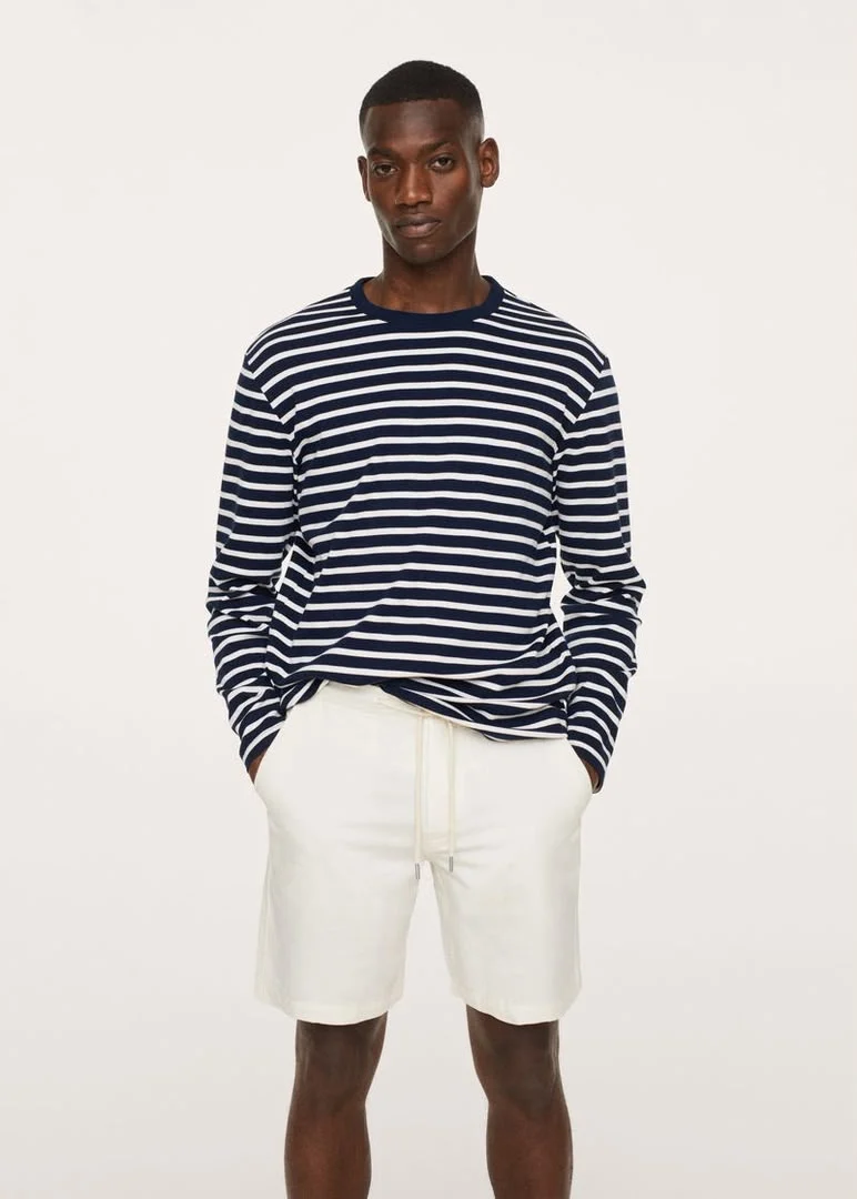 Striped Long Sleeve T-Shirt