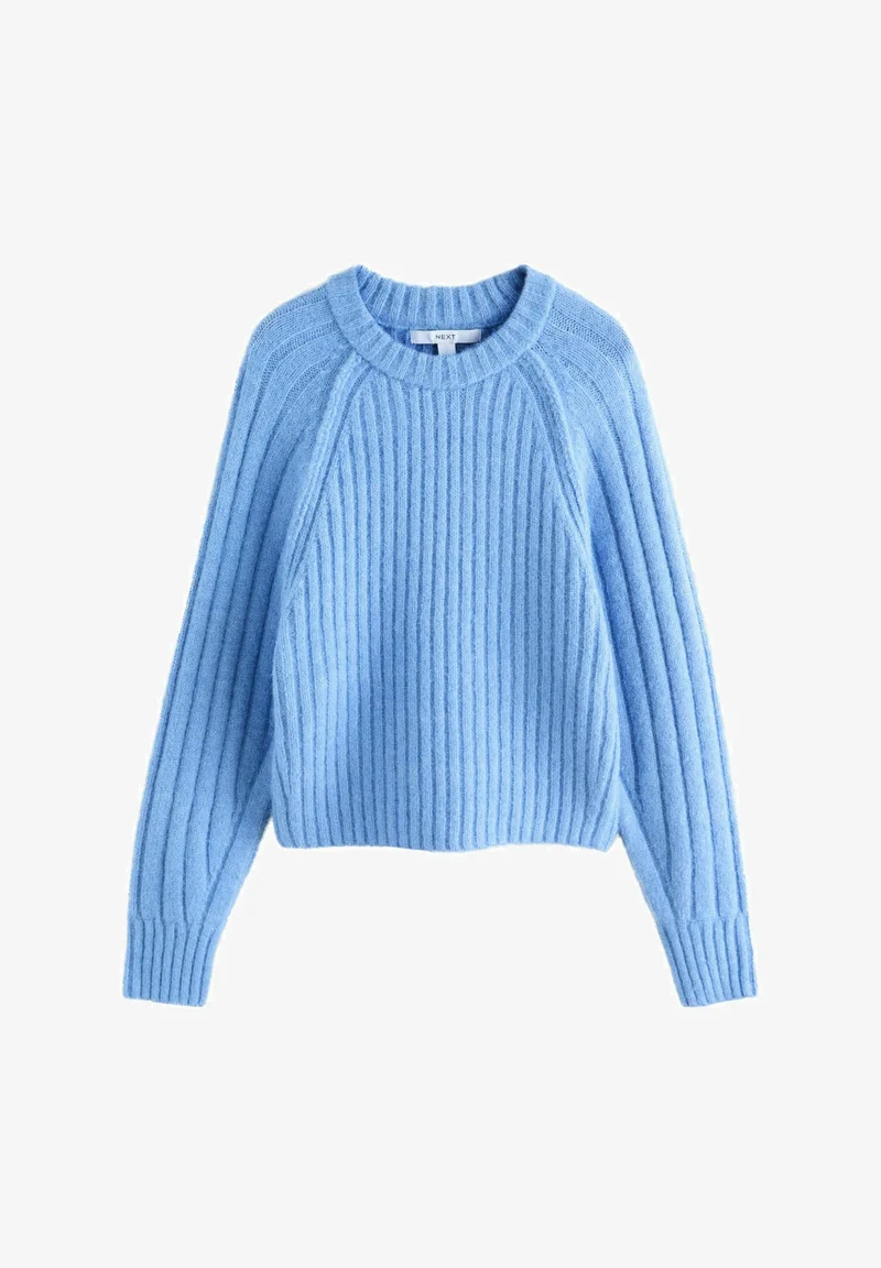 Next Regular Fit Chunky Crew Neck Jumper