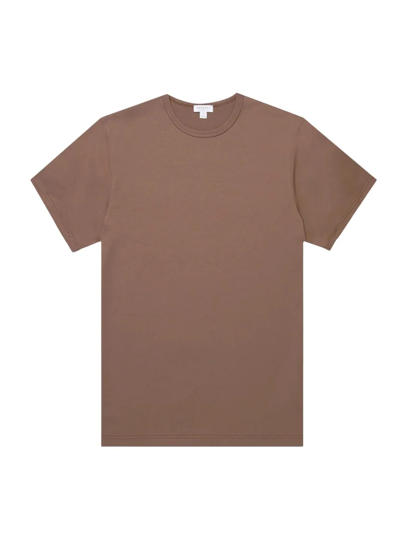 Brun Supima Bomull T-shirt
