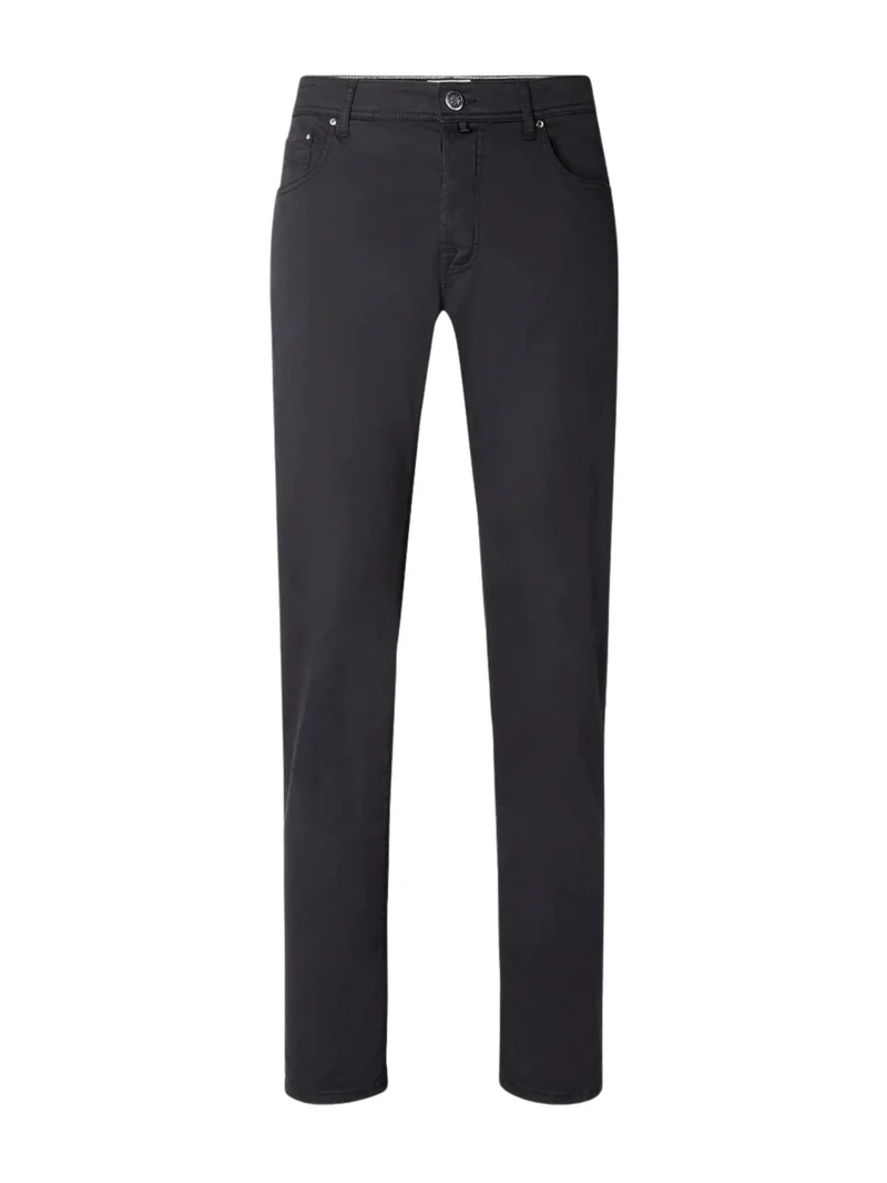 Navy Bard Slim Fit 5-pocket Byxor