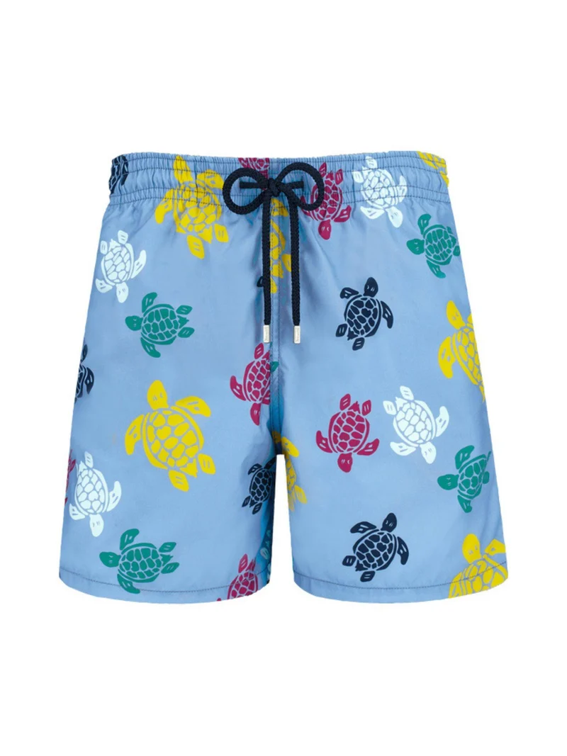 Ljusblå Badshorts Ronde des Tortues