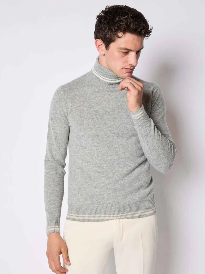 Polotröja i Ull/Cashmere