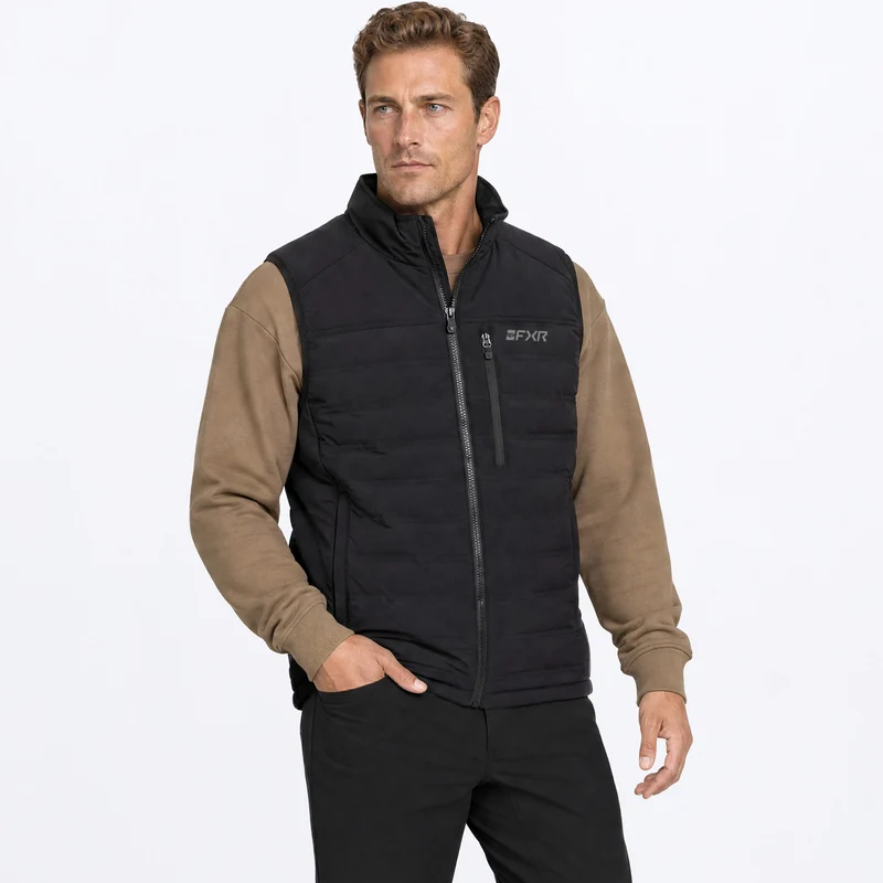 Men's Podium Windproof Quilted Vest