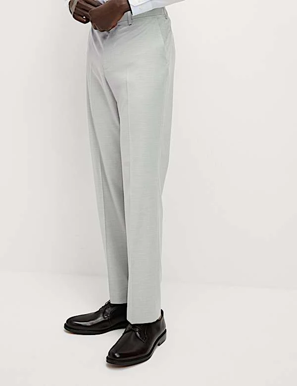 Regular Fit Stretch Suit Trouser