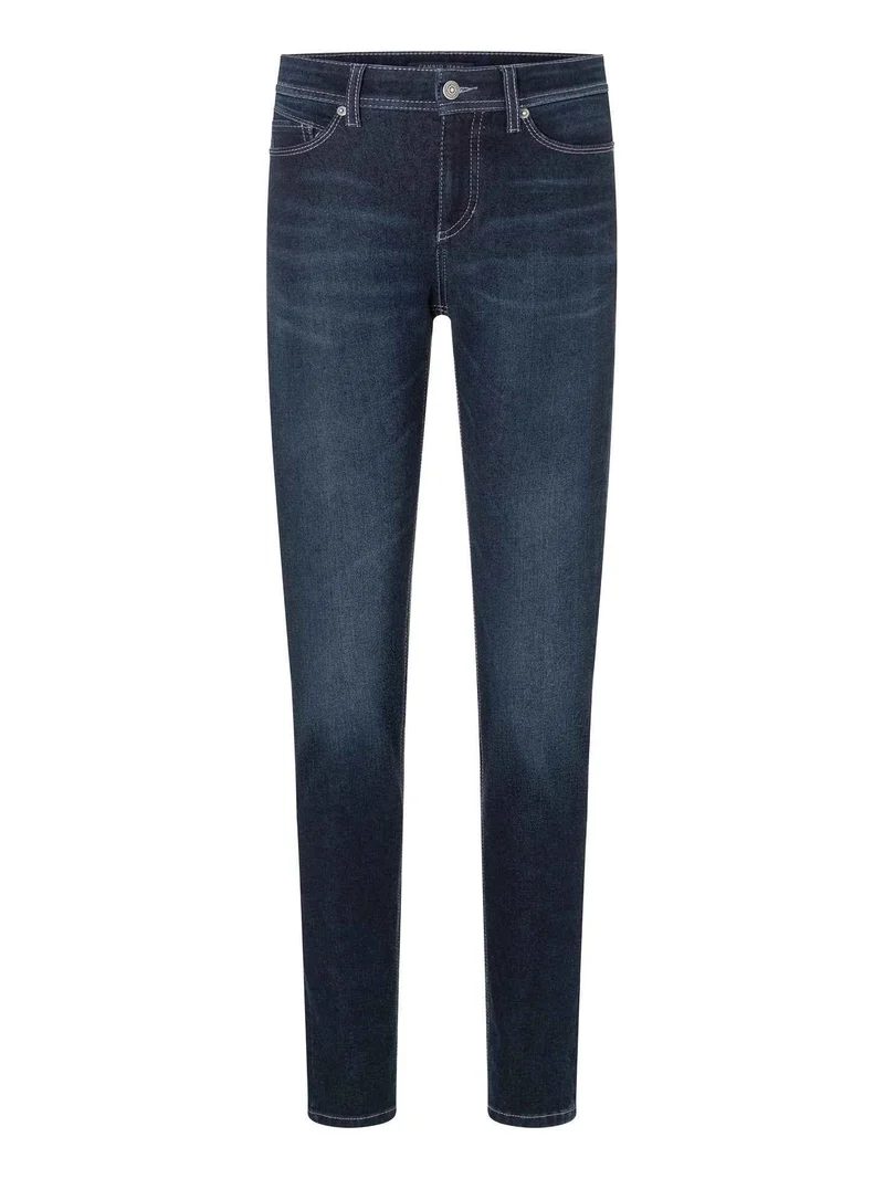 Mörkblå Parla Slim Fit Jeans