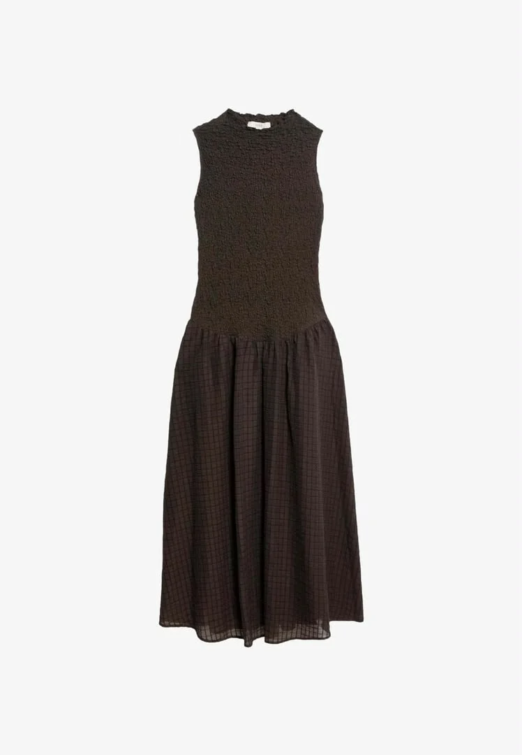 Jersey Midi Dress Chocolate