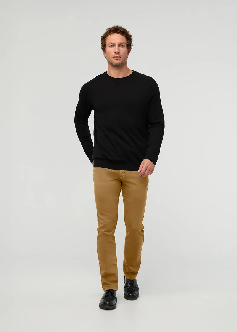 No Sweat Slim Straight - Caramel