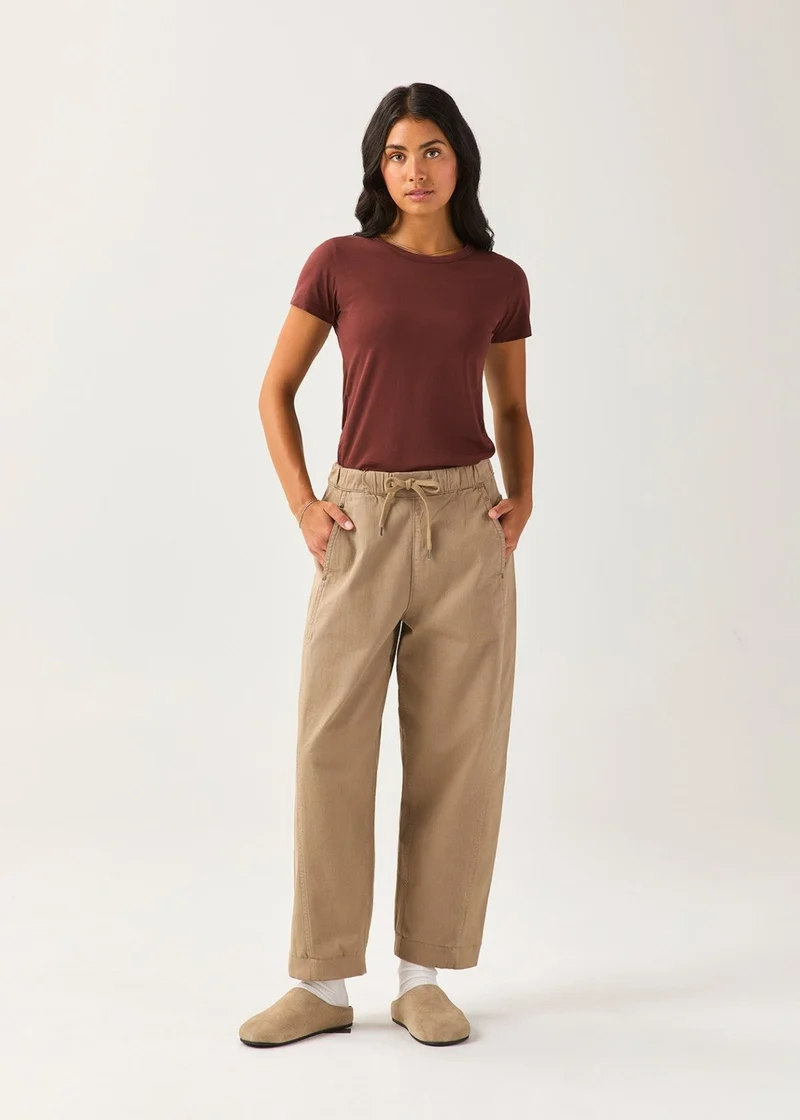 FlexTwill Barrel Pull On Pant - Desert Tan