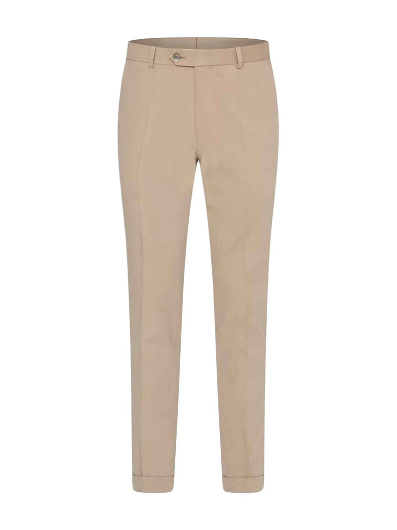 Denz Slim Fit Borstad Twillbyxa
