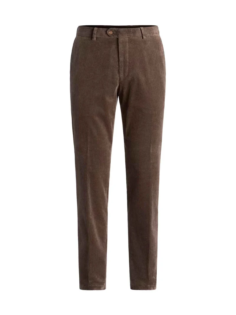 Denz Slim Fit Manchesterbyxa
