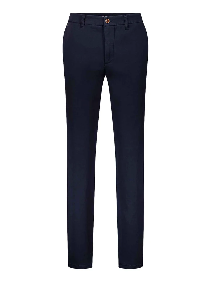 Marinblå Modern Fit Chinos