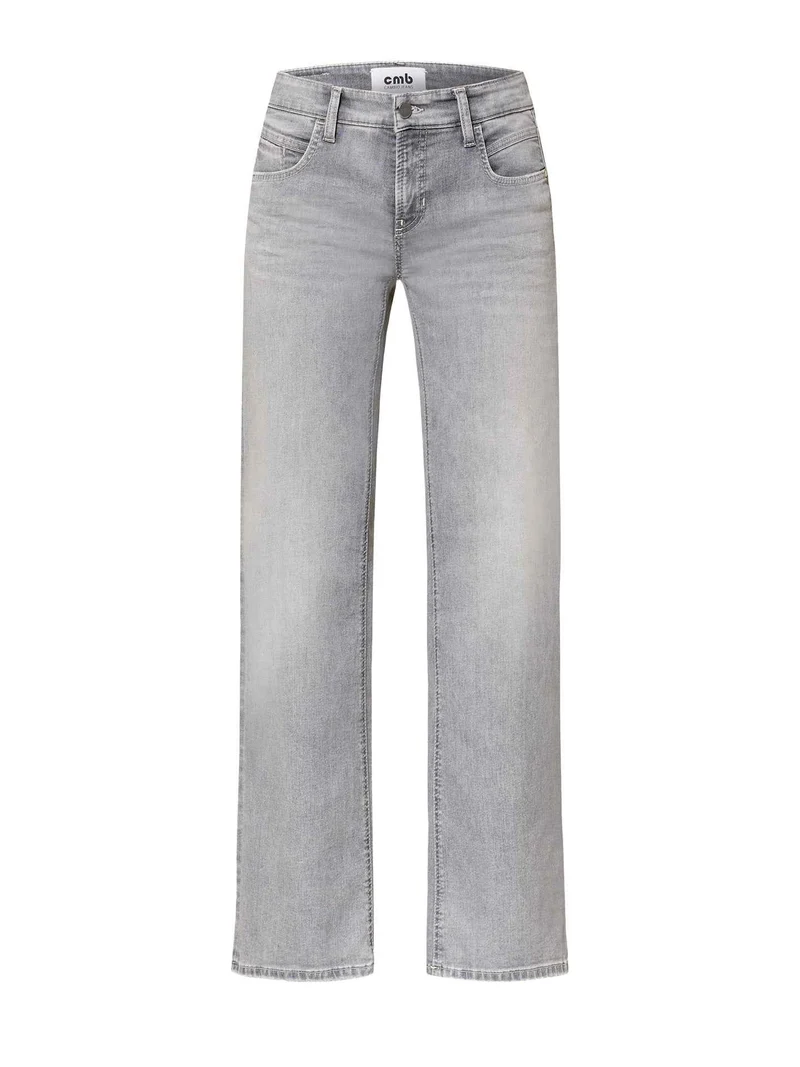 Ljusgrå Tess Straight Fit Jeans