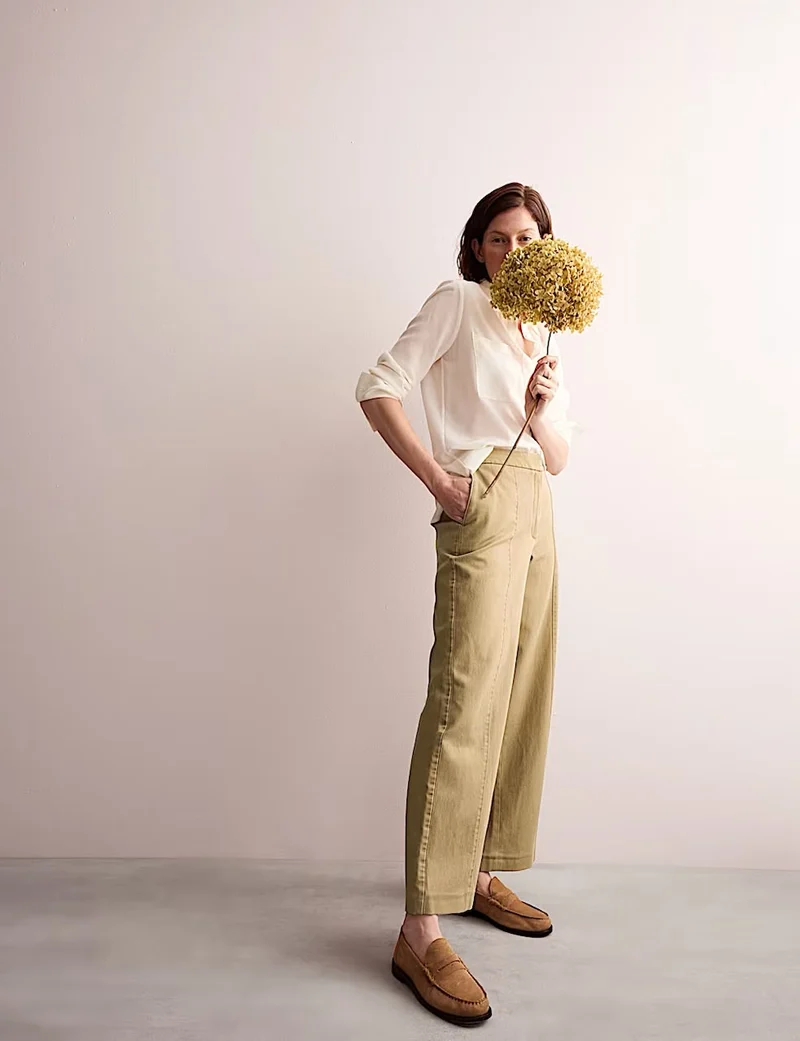 Denim Straight Leg Trouser