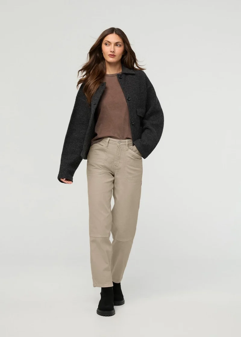 Stretch Canvas Utility Pant - Garment Dye Sand