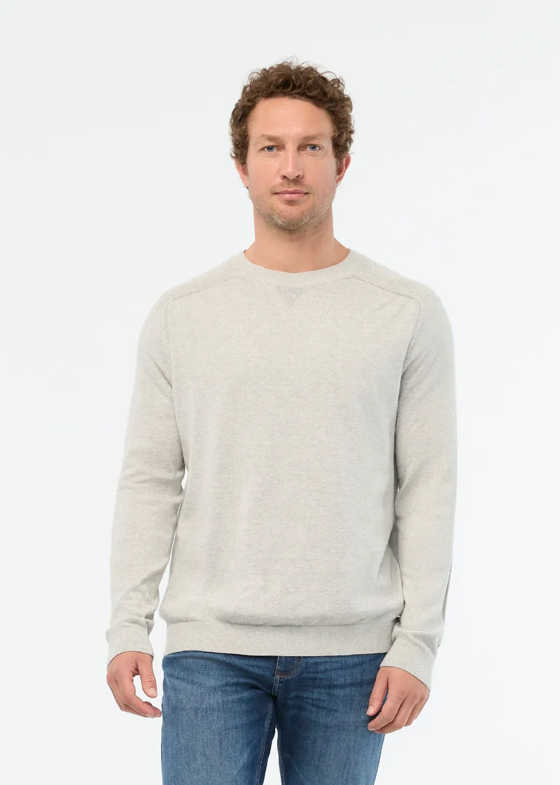 EasyKnit Lite Crew Neck - Earl Grey