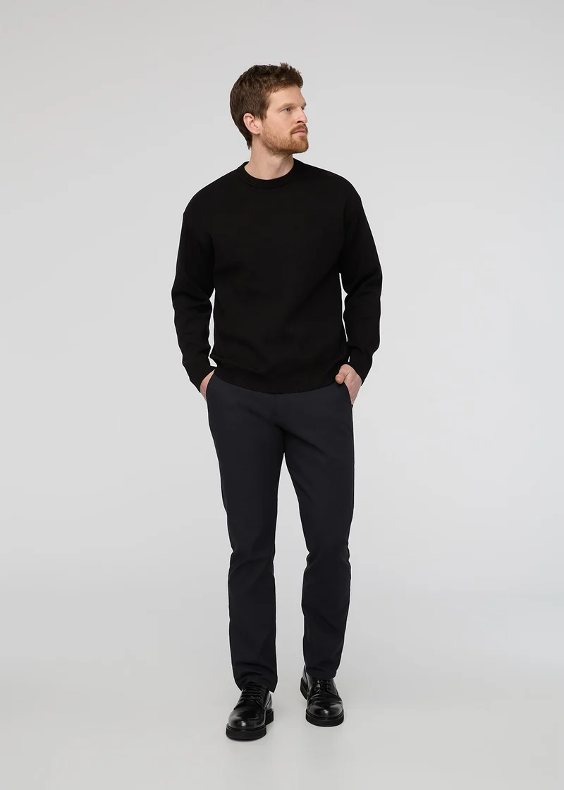 NuStretch Athletic Taper Trouser - Black