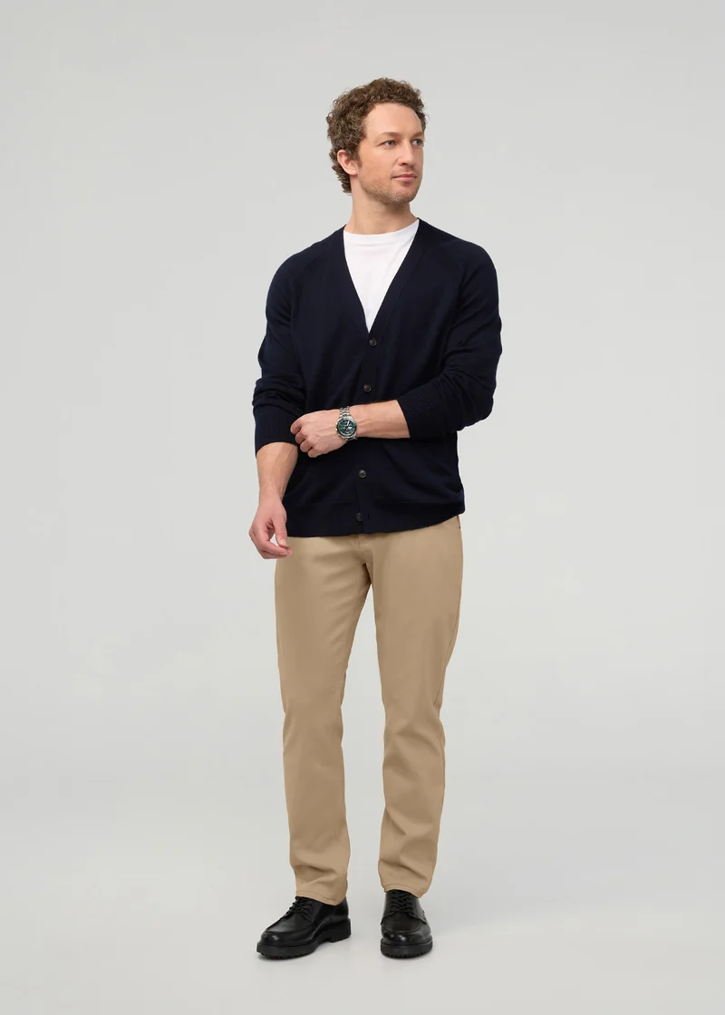 NuStretch Athletic Taper Trouser - Desert Khaki