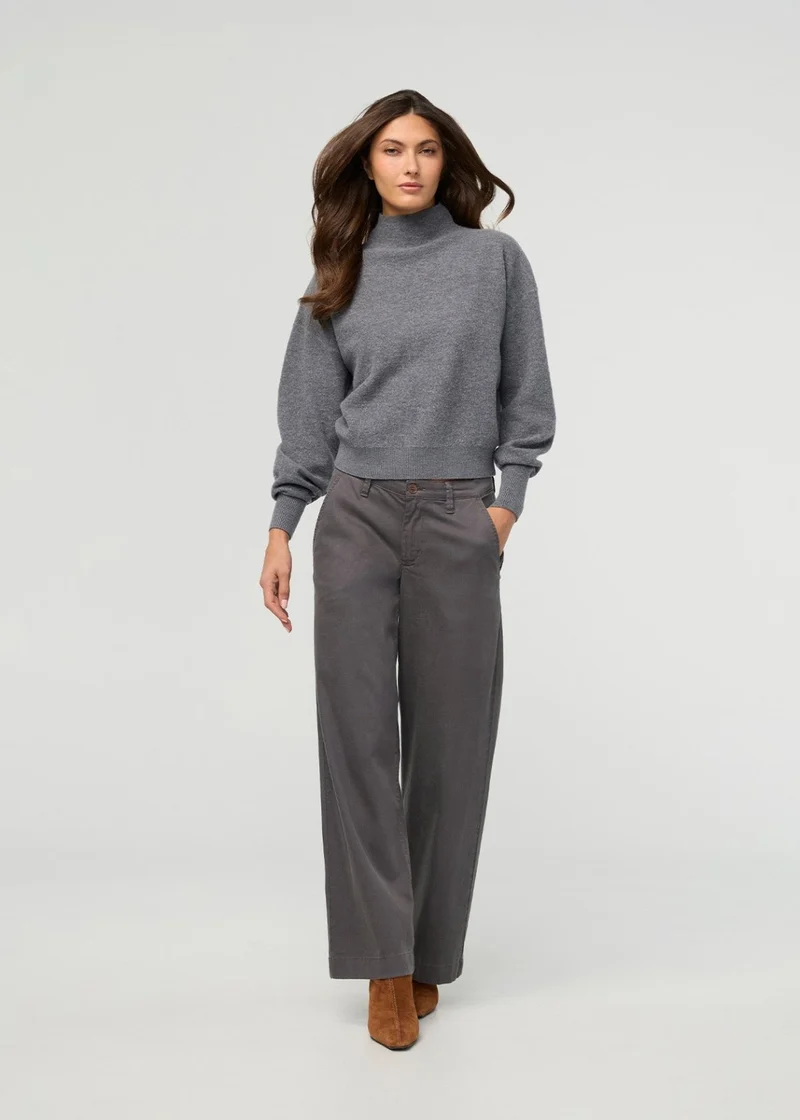 Deluxe Twill Trouser - Mineral