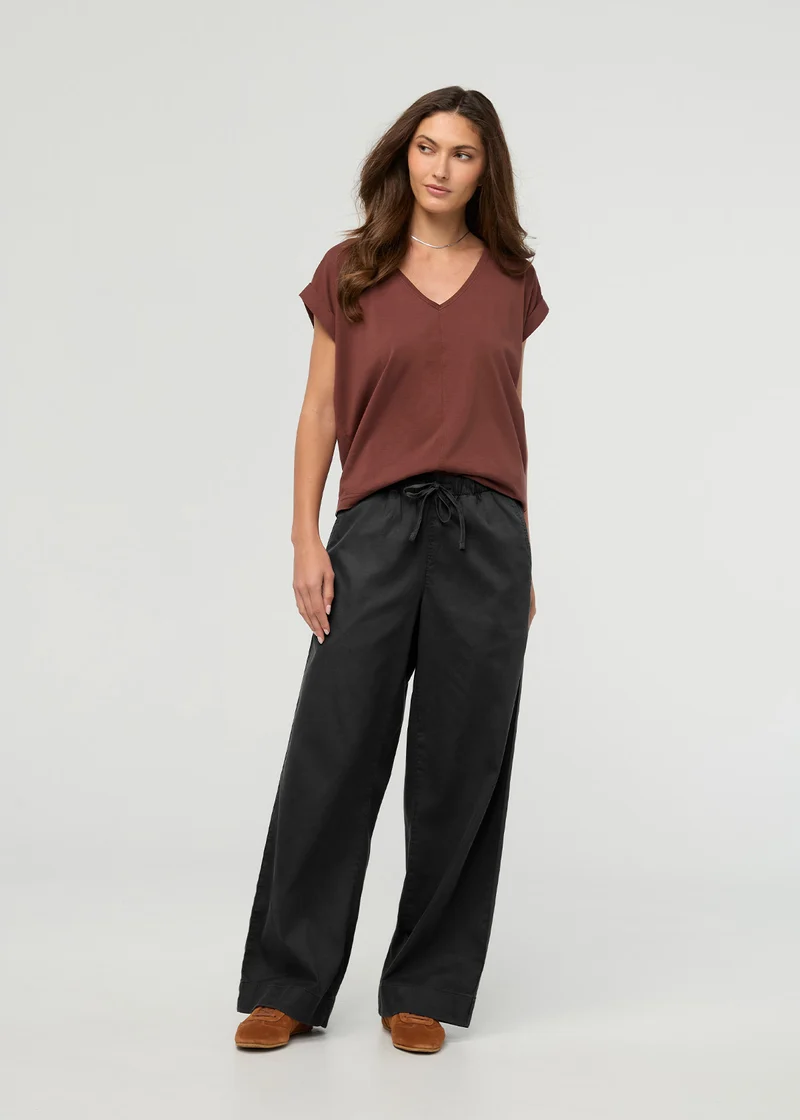 Deluxe Twill Easy Pant - Black