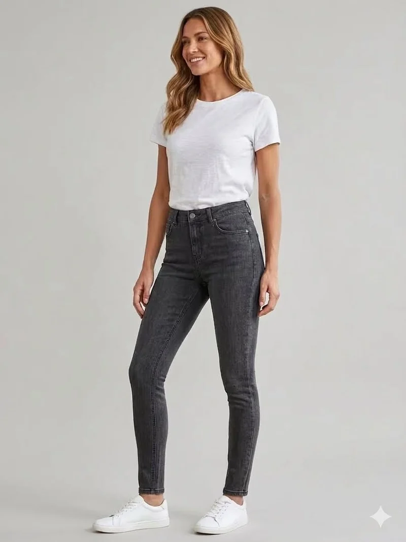 Next Essential Stretch Skinny High Rise Jeans