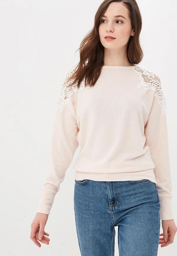 Light Pink Solid Jumper