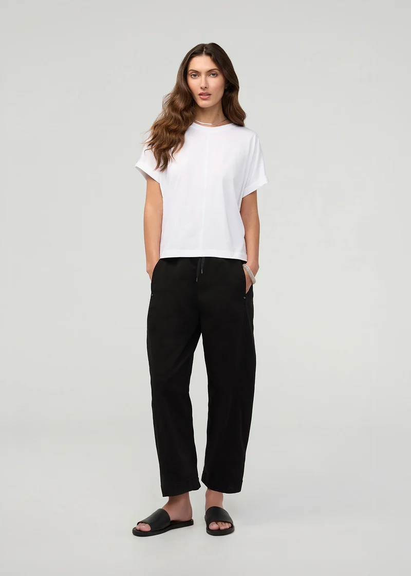 FlexTwill Barrel Pull On Pant - Black
