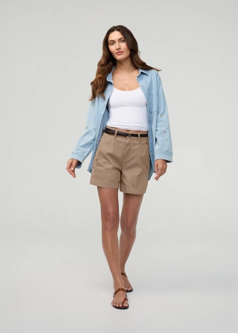 Live Lite High Rise Short - Desert Tan