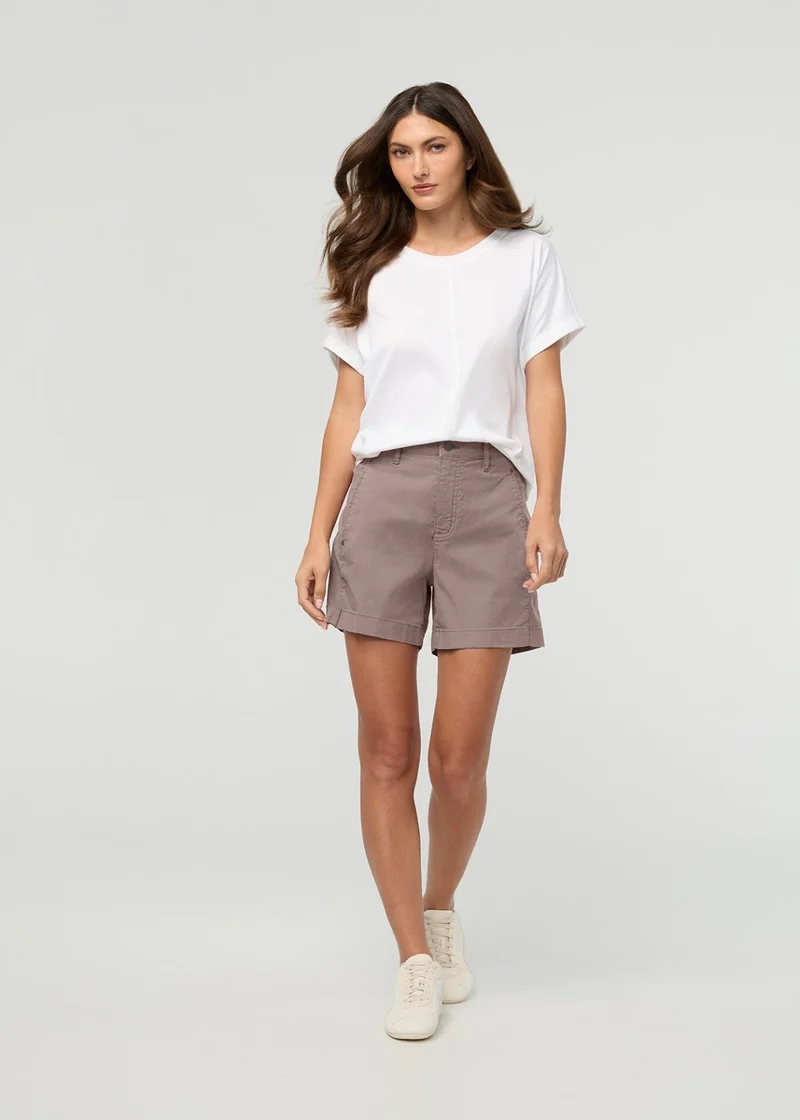Live Lite High Rise Short - Hazy Mauve