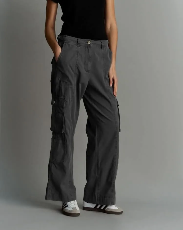 Adjustable Waist Cargo Trouser
