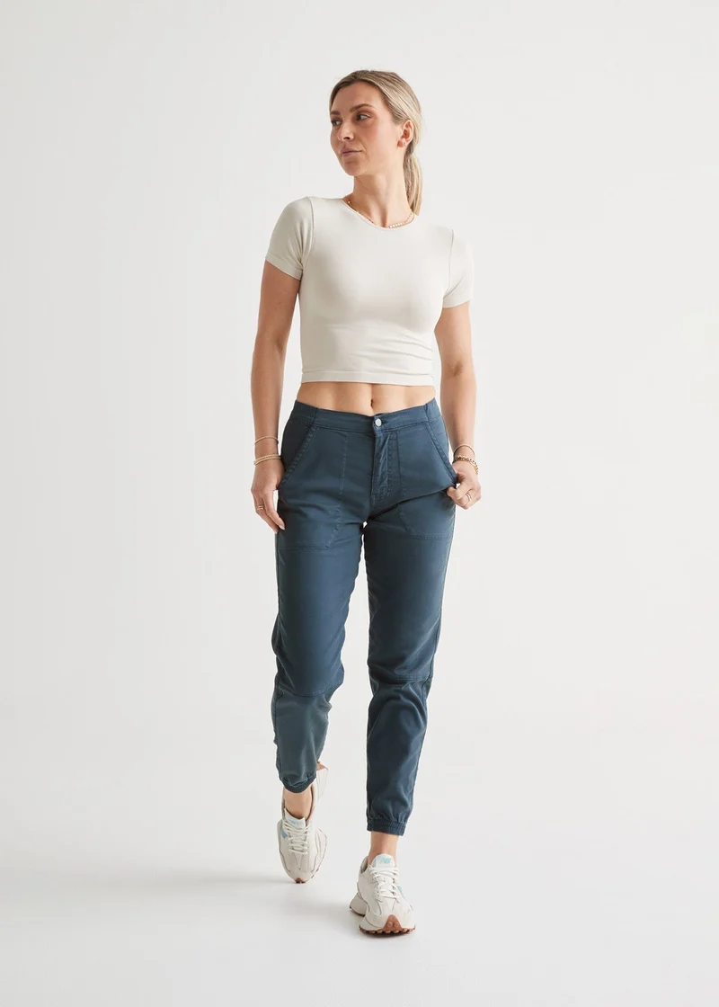 Live Free High Rise Jogger - Sail