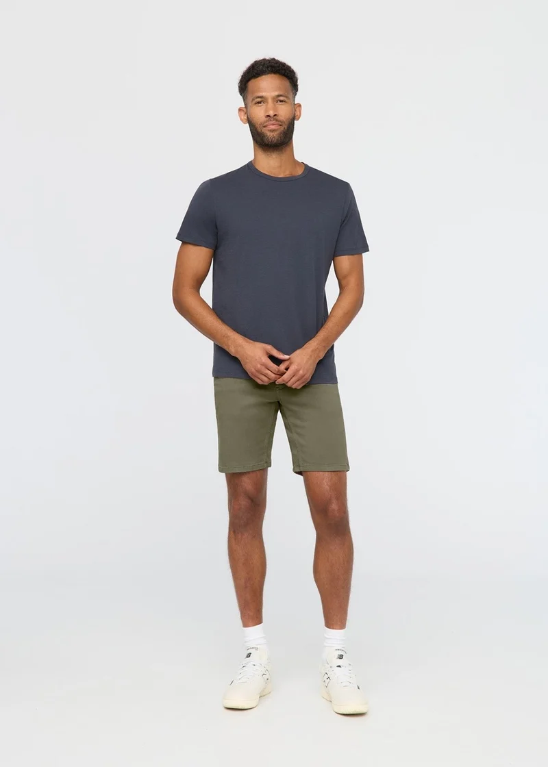 No Sweat Short Slim - Light Fern
