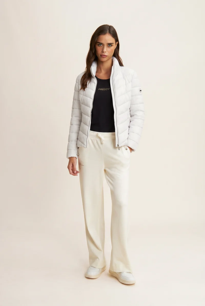 Down Jacket - White