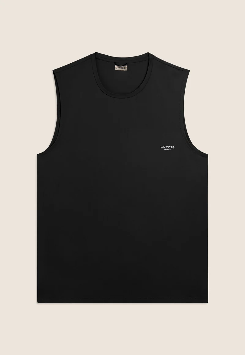 Men's Sleeveless Quick-Dry T-Shirt - Black