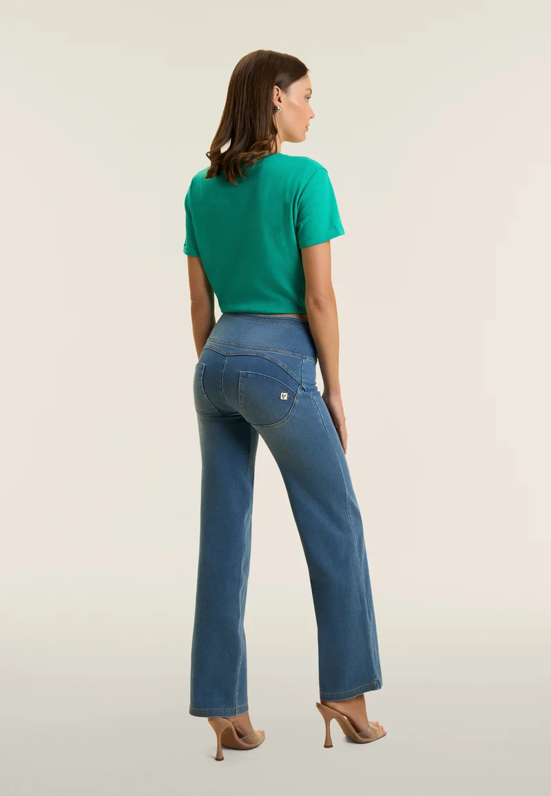 WR.UP Push-Up Denim Jeans - Beige Seam