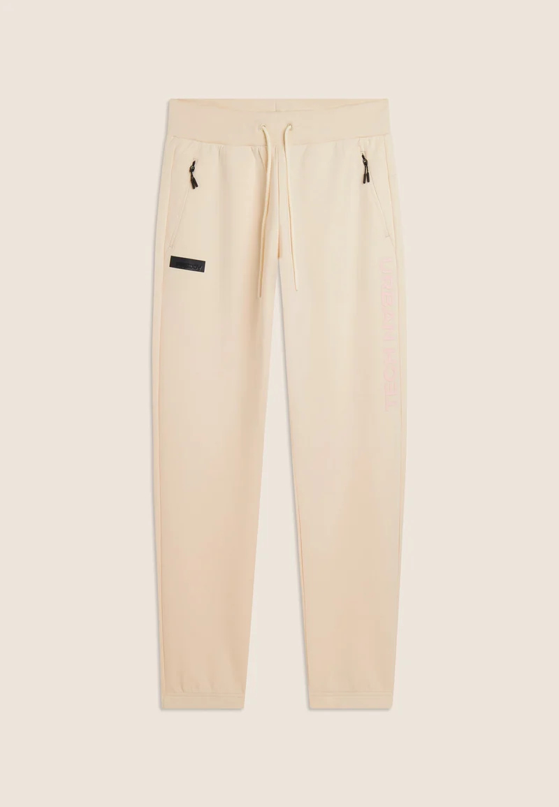 Urban tech athletic trousers with elasticated bottom hem - White Swan