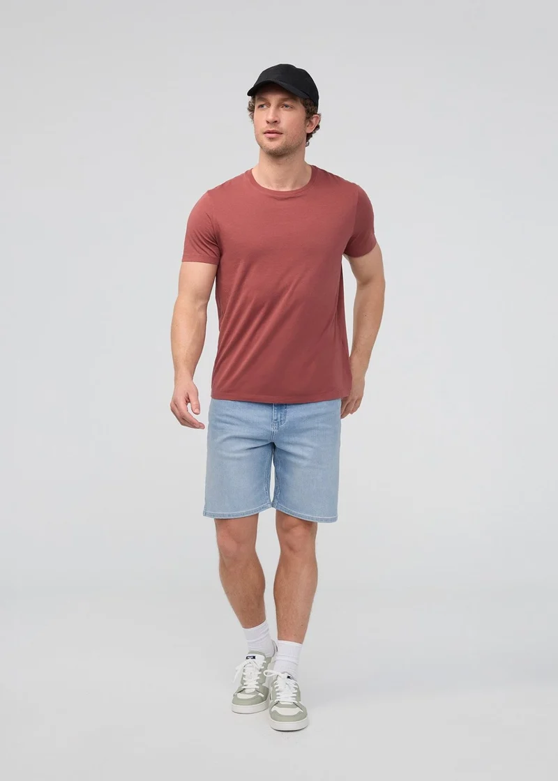 Performance Denim+ Relaxed Short - Siesta