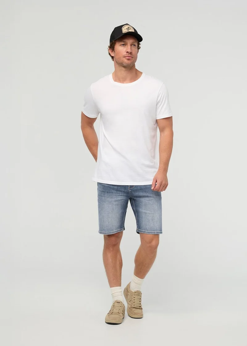 Performance Denim+ Relaxed Short - Vintage Indigo