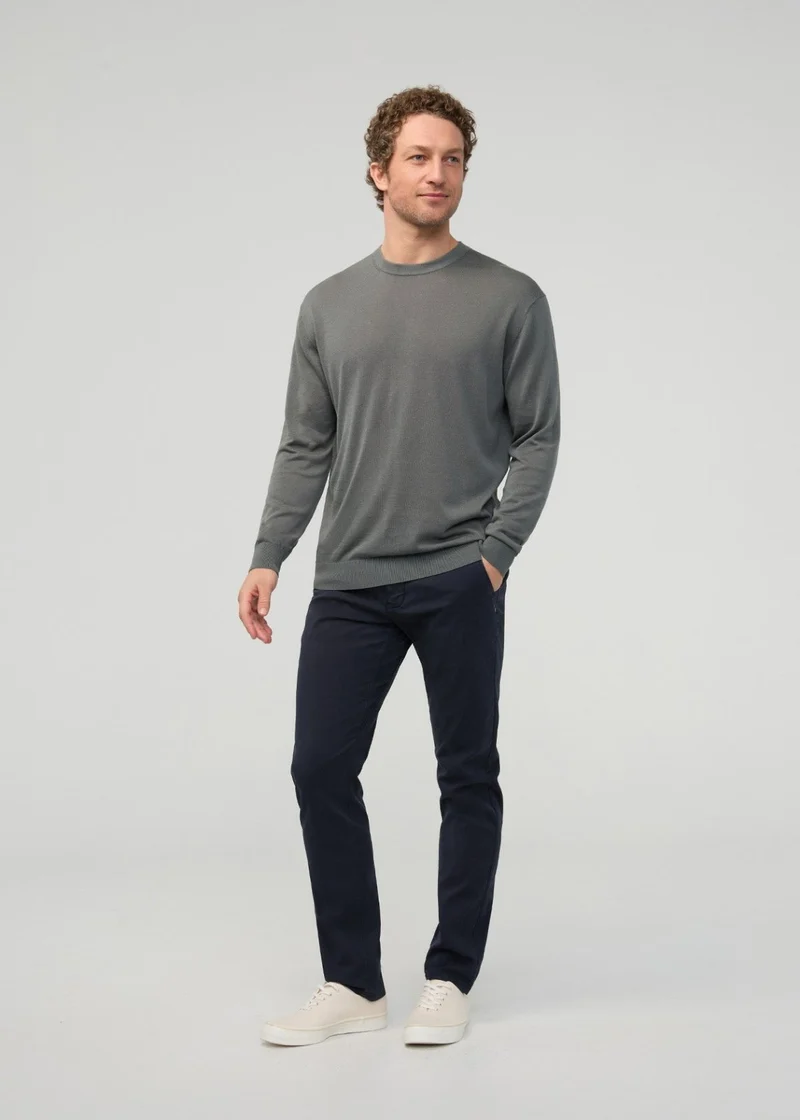 Live Lite Slim Straight Chino - Navy