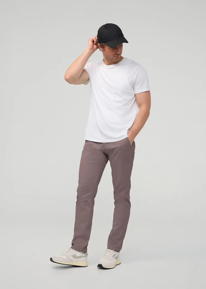 Live Lite Athletic Taper Chino - Hazy Mauve
