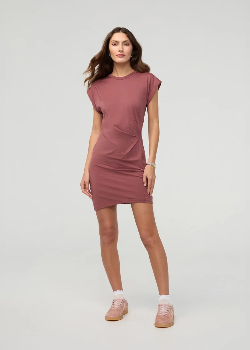 Purepima Easy Dress - Red Clay