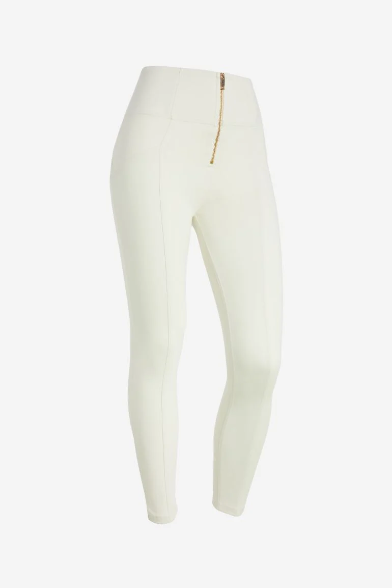 WR.UP Push-Up High Waist Skinny 7/8 Pant With Front Seam - Lily White